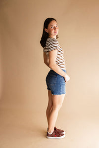 JBD Medium Wash Cut Off Shorts