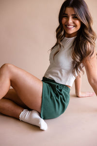 Basic White Ribbed Tank