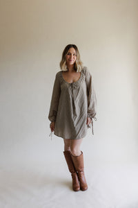 Kara Plaid Mini Dress