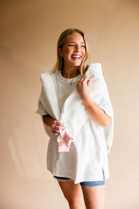 Oversized Boyfriend Cotton Tee