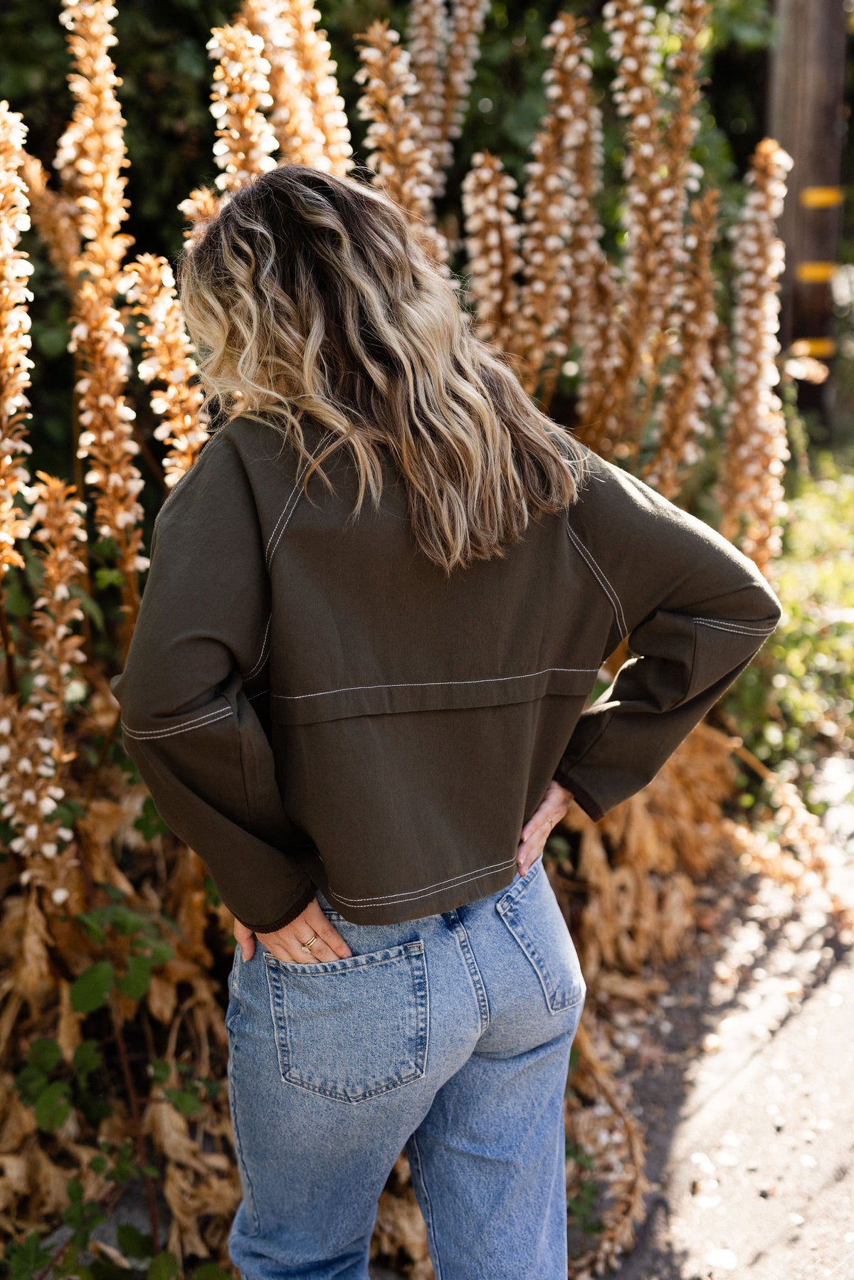 Olive Green Barn Jacket