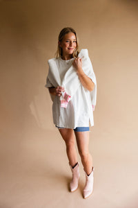 Oversized Boyfriend Cotton Tee