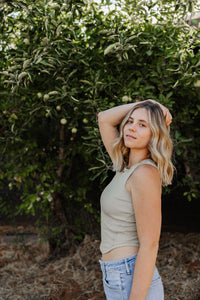 Racerback Tank Sage