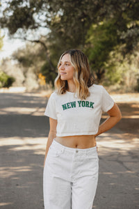 New York Cropped Tee