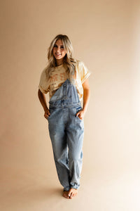 Light Wash Denim Overalls