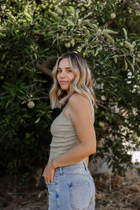 Racerback Tank Sage