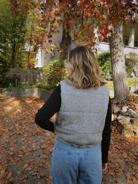 Knit Puffer Vest