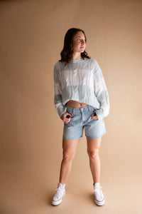 Just Black Denim Light Wash Denim Shorts