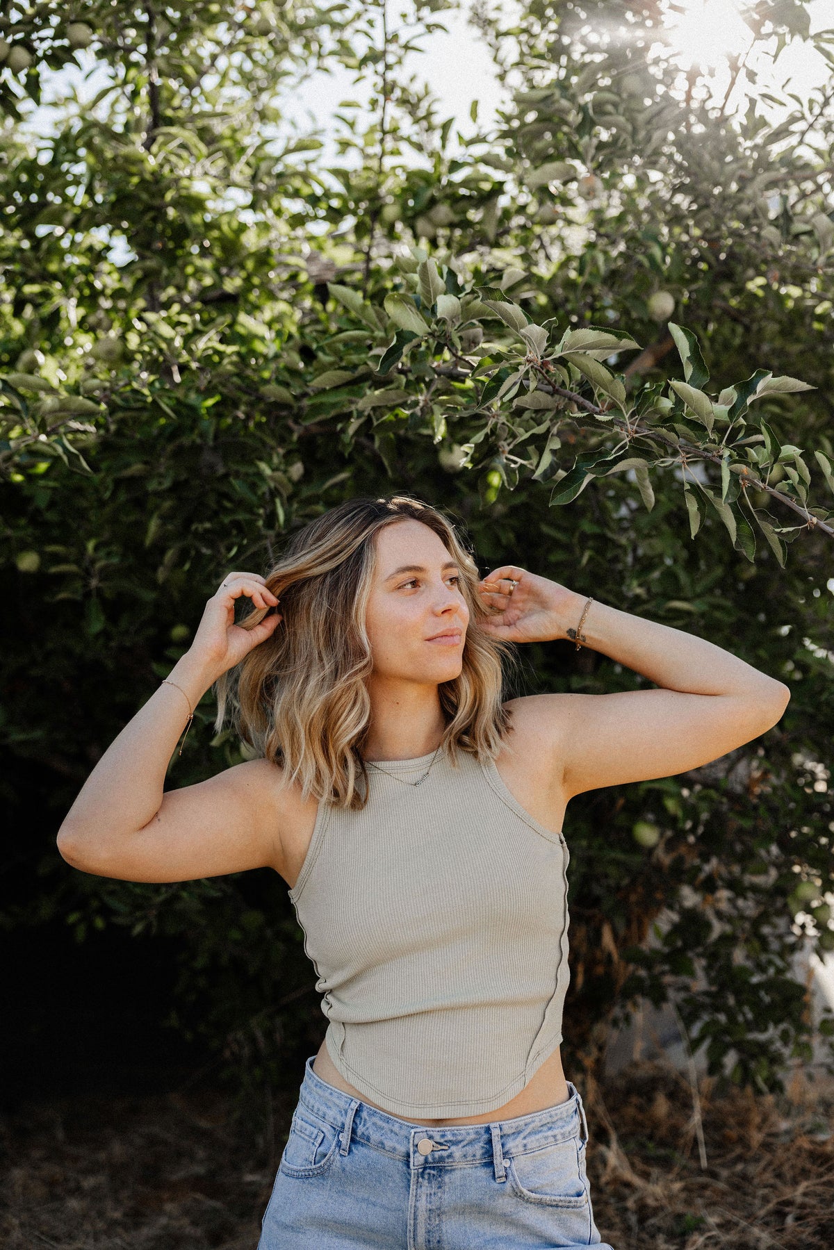Racerback Tank Sage