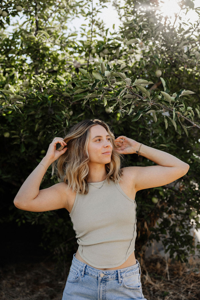 Racerback Tank Sage