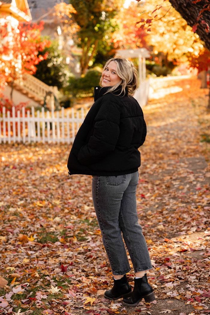 Black Puffer Jacket