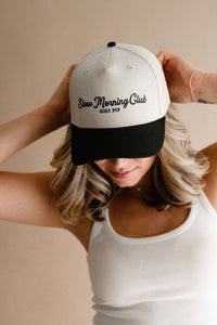 GIGI PIP Slow Morning Club Canvas Trucker