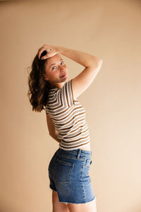 JBD Medium Wash Cut Off Shorts