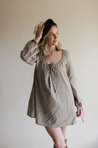 Kara Plaid Mini Dress