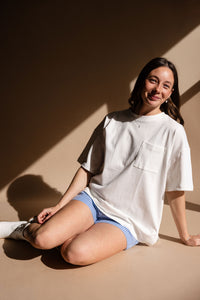 Oversized Boyfriend Cotton Tee