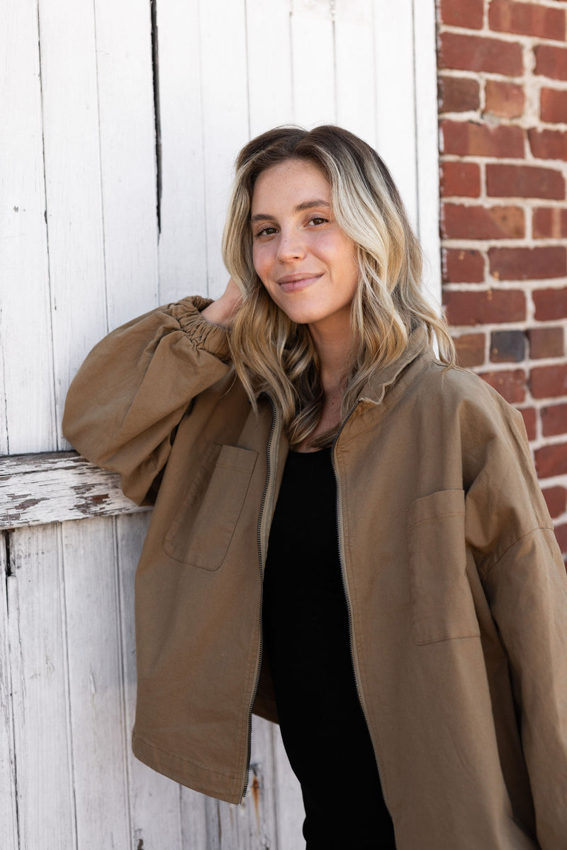 Khaki Utility Jacket