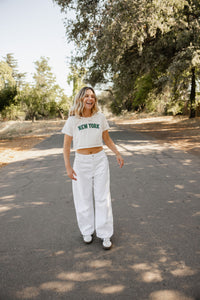 New York Cropped Tee