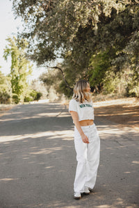 New York Cropped Tee