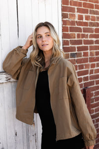 Khaki Utility Jacket