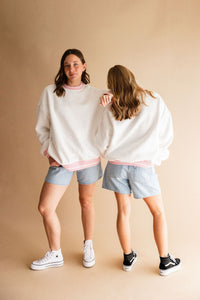Pink Preppy Crewneck